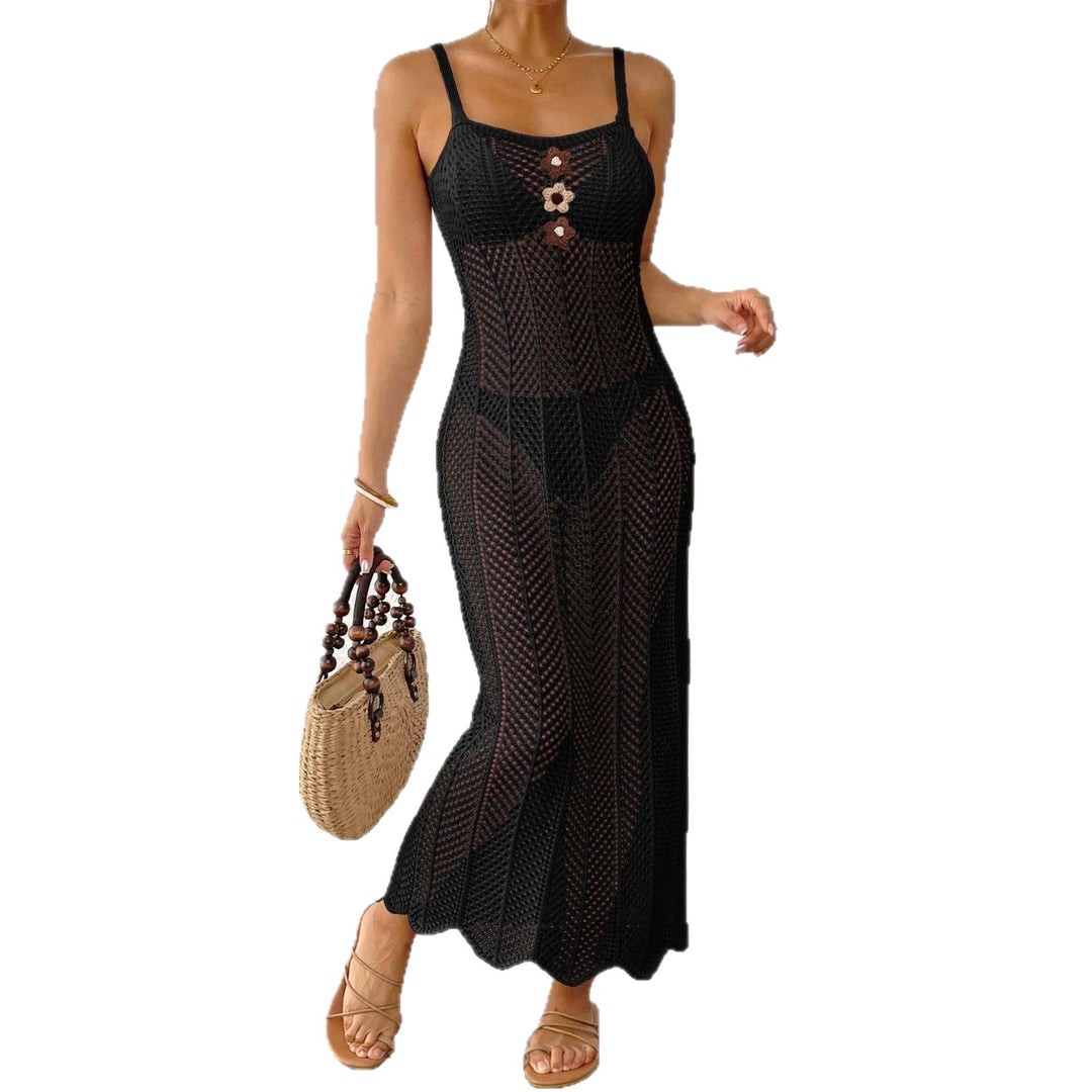 Damen transparenter Strandsarong mit elegantem Design Drune