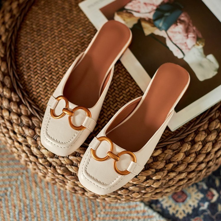 Damen Elegante und bequeme Schuhe mit schickem Metallverschluss Drune