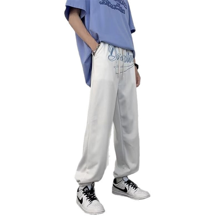 Herren Bequeme Freizeit Jogginghose Drune