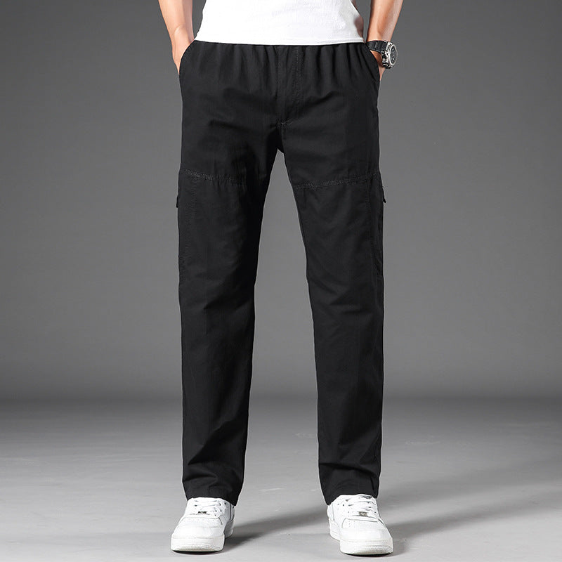 Herren Multifunktions-Cargohose mit elastischem Bund Drune