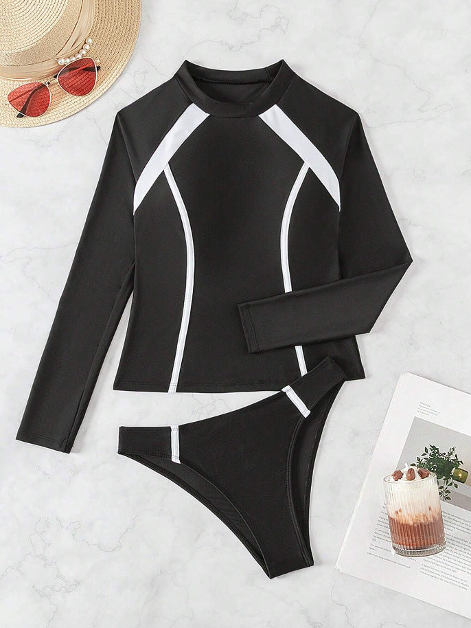 Damen Sportliches Zweiteiliges Badeanzug Drune