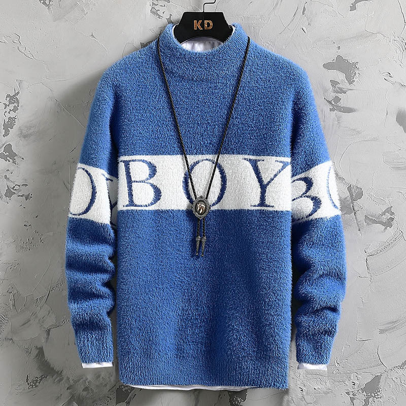 Damen Hochwertiger, kuscheliger Pullover mit Stehkragen Drune