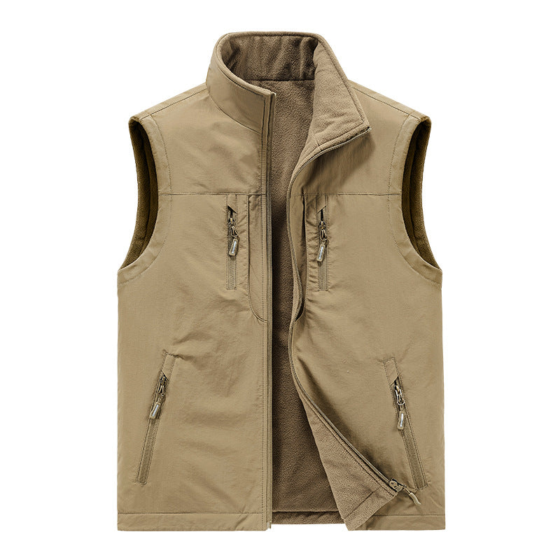 Herren Praktische Fleece-Weste Drune