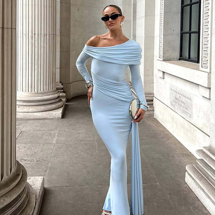 Damen Figurbetontes Abendkleid Drune