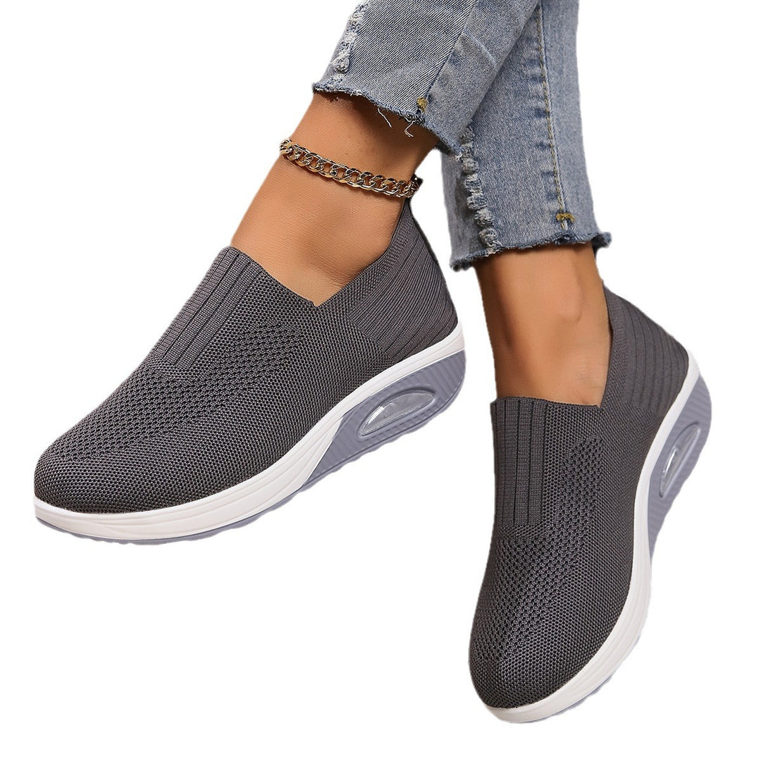 Damen Luftpolster Slipper Sneaker Drune