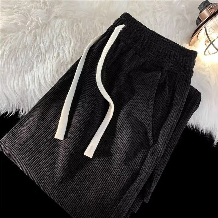 Damen Bequeme Cord-Hose Drune