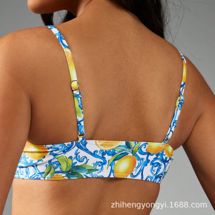 Damen Bikini mit fruchtigem Design Drune