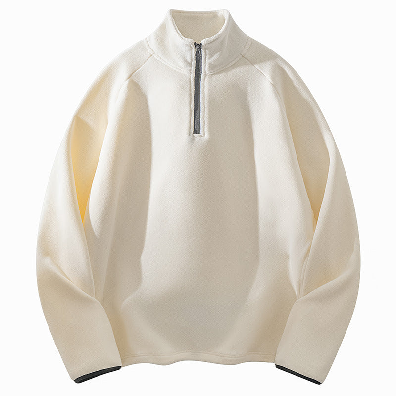 Damen Sportliche Fleecejacke mit Stehkragen Drune