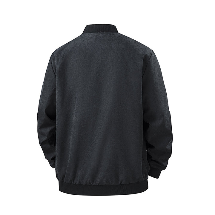Herren Leichte Übergangsjacke mit hohem Kragen und Seitentaschen Drune