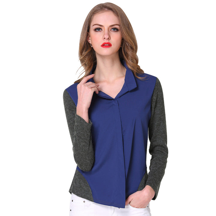 Damen Sportliches Langarmshirt mit funktionalen Seitentaschen Drune