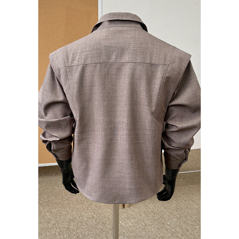 Herren Modische und lässige Overshirt Drune