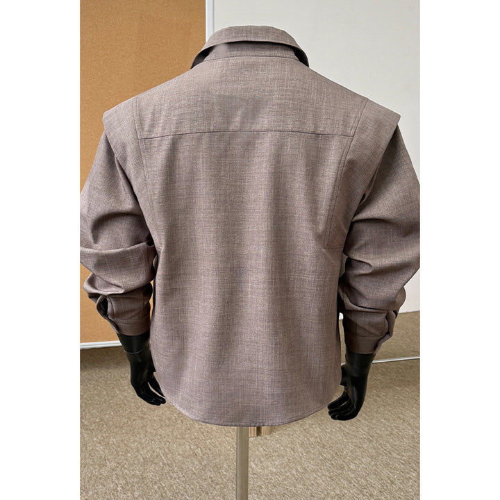 Herren Modische und lässige Overshirt Drune
