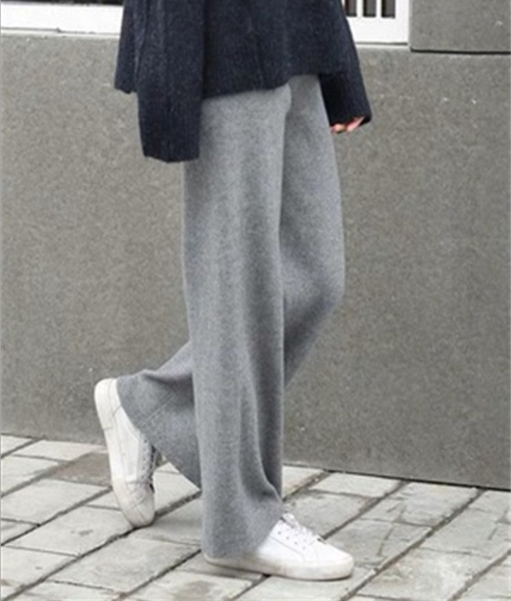 Damen Weite, elegante Palazzo-Hose Drune