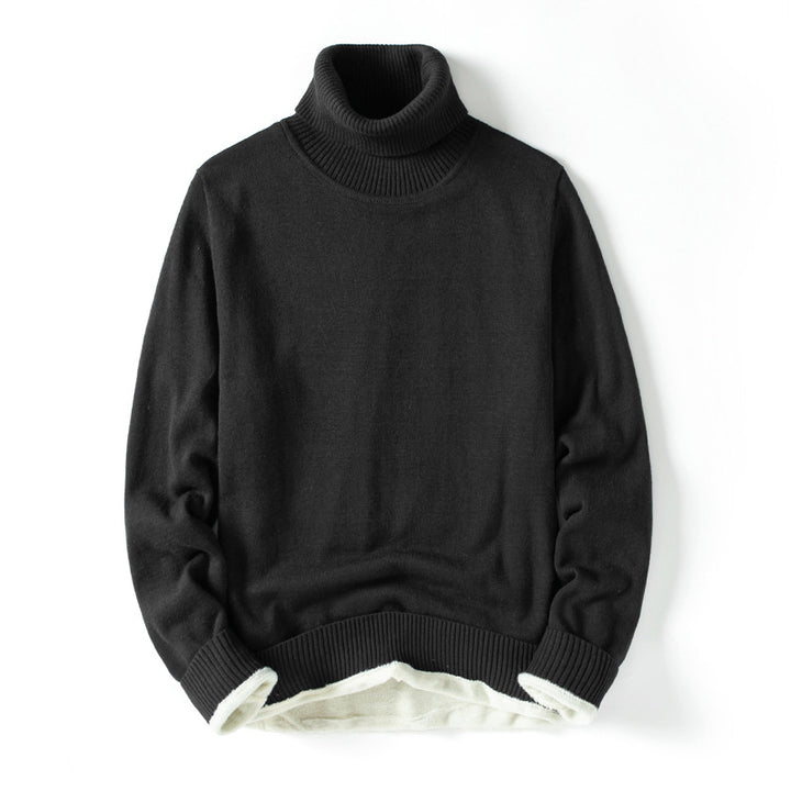 Damen Eleganter Rollkragenpullover Drune
