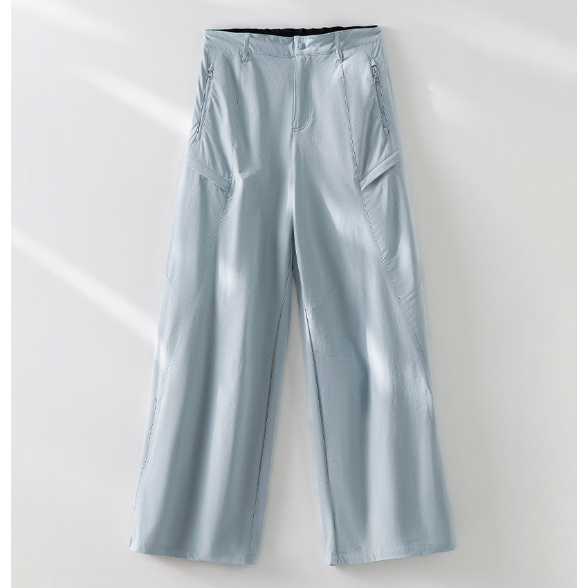 Damen schlichte taillierte Lederjacke mit Stehkragen und Zwei-Wege-Reißverschluss Drune