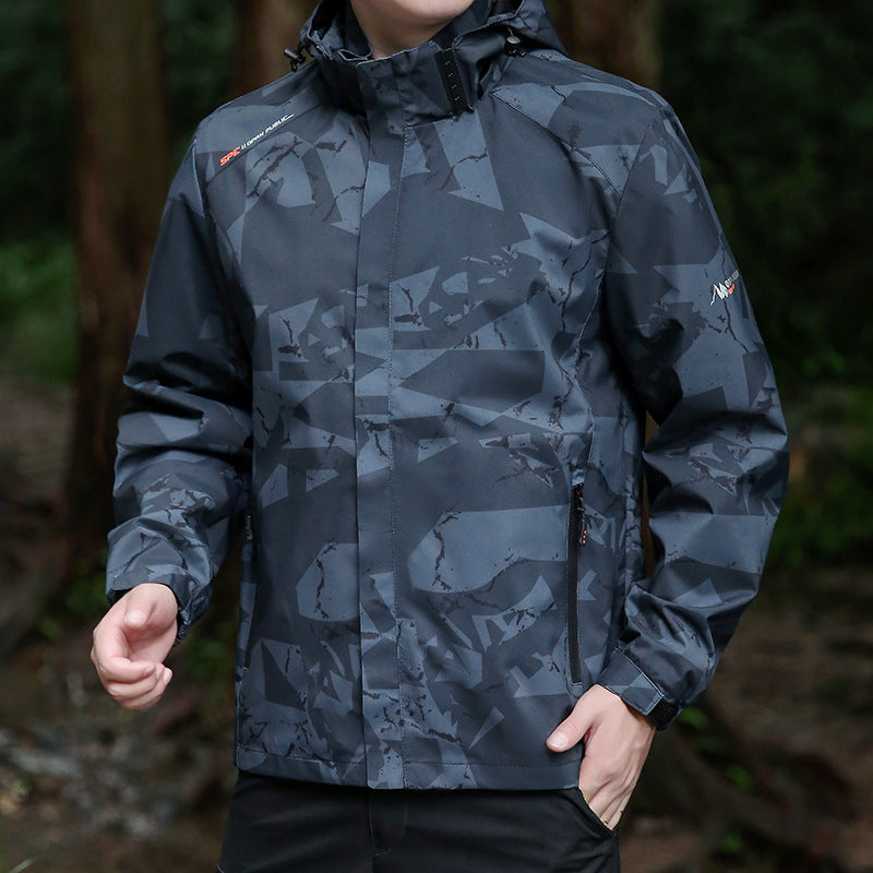 Herren Allwetterjacke mit hochfunktionalem Design Drune