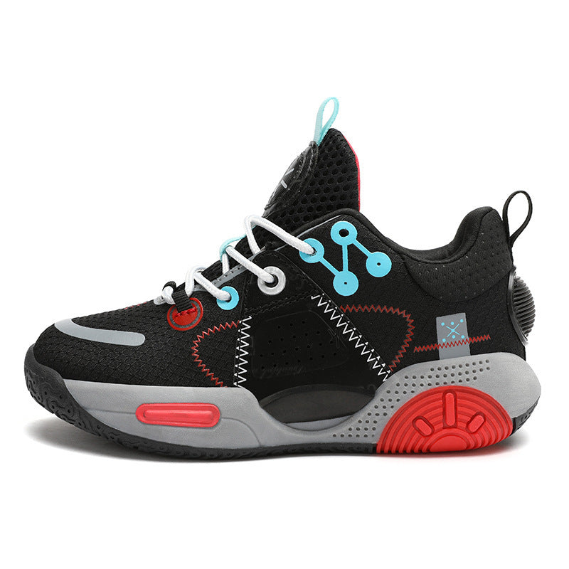 Damen Colorblock-Sneaker mit atmungsaktivem Mesh und gepolsterter Komfortsohle Drune