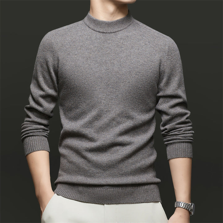Herren Feiner Rundhals Pullover aus hochwertiger Baumwolle Drune
