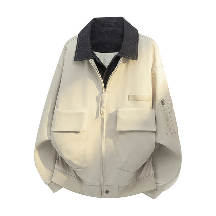 Herren Utility-Jacke mit praktischen Taschen Drune