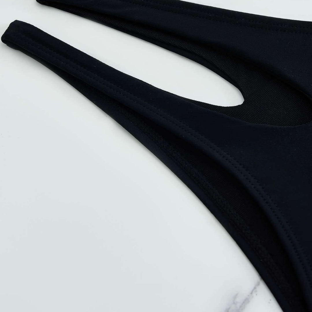 Damen Bikini-Set mit modischem Knoten und seitlichem Cut-Out Drune