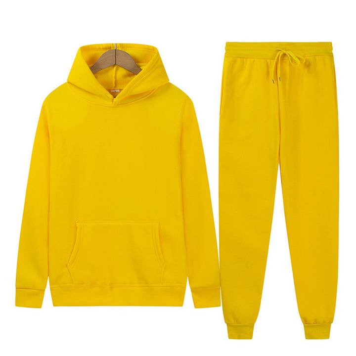 Damen Freizeit-Hoodie und Jogginghose Set mit softer Baumwollmischung Drune
