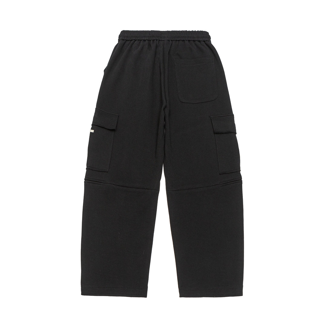 Damen Cargo-Sweathose mit Tunnelzugbund und aufgesetzten Taschen Drune