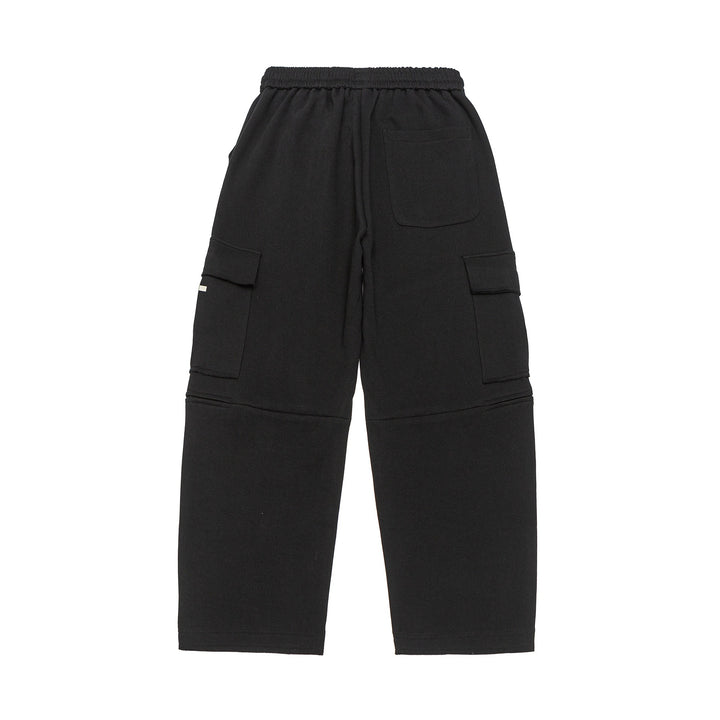 Damen Cargo-Sweathose mit Tunnelzugbund und aufgesetzten Taschen Drune