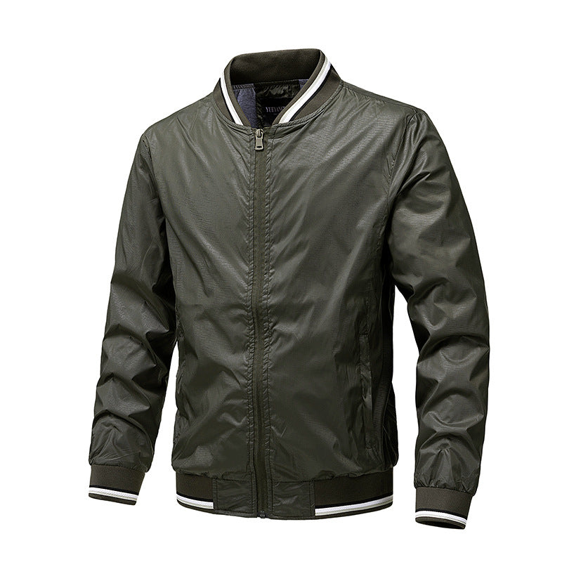 Herren Sportliche Bomberjacke mit zwei Seitentaschen Drune