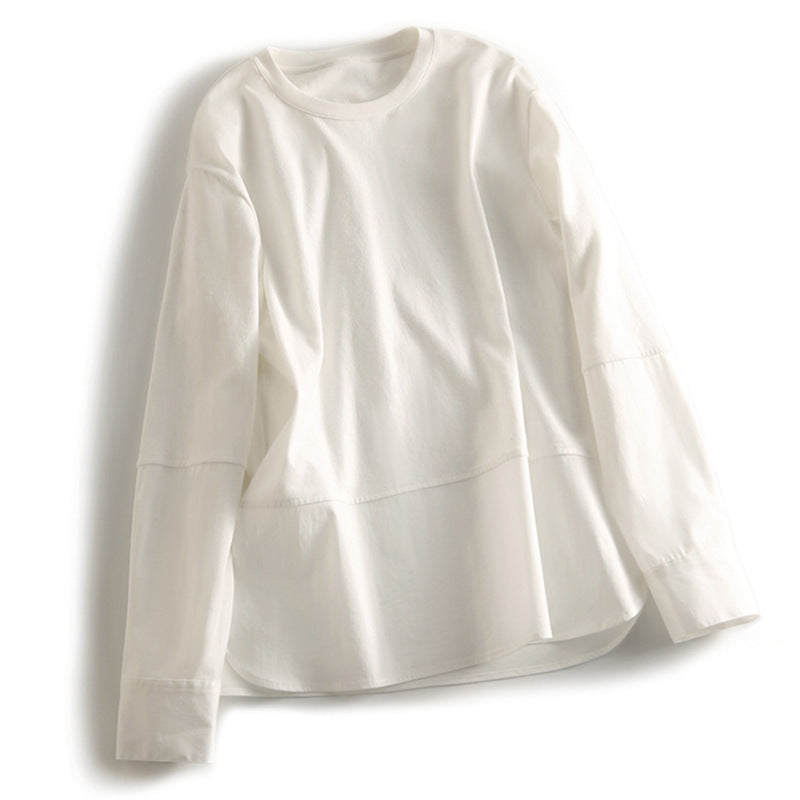 Damen Lässiges Langarmshirt Drune