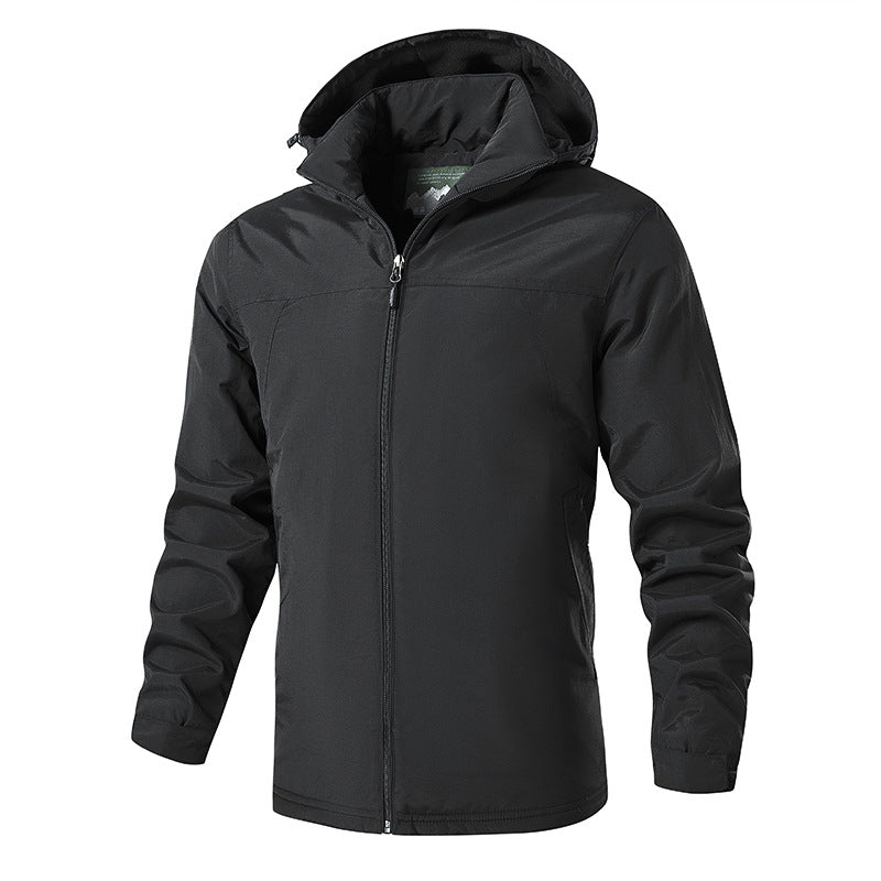 Herren Leichte, winddichte Jacke Drune