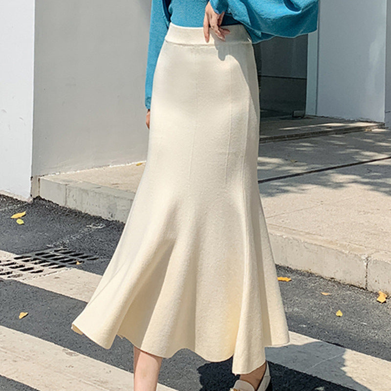 Damen Eleganter und schwingender Maxirock Drune