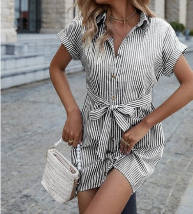Damen Sommerhemdkleid Drune