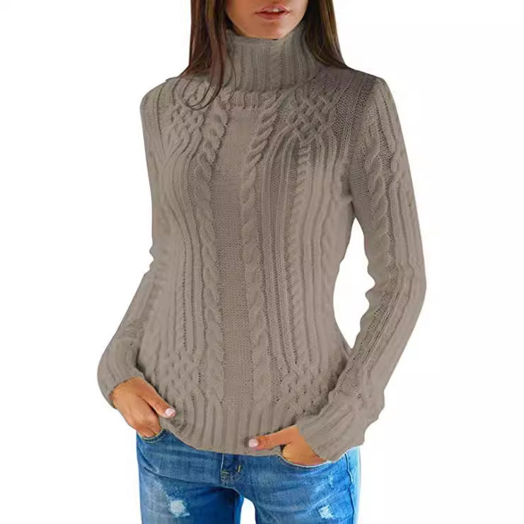 Damen Strickpullover im stylishen Kabelmuster Drune