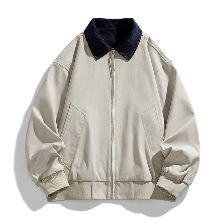 Herren Modische Übergangsjacke mit Steppdetails Drune