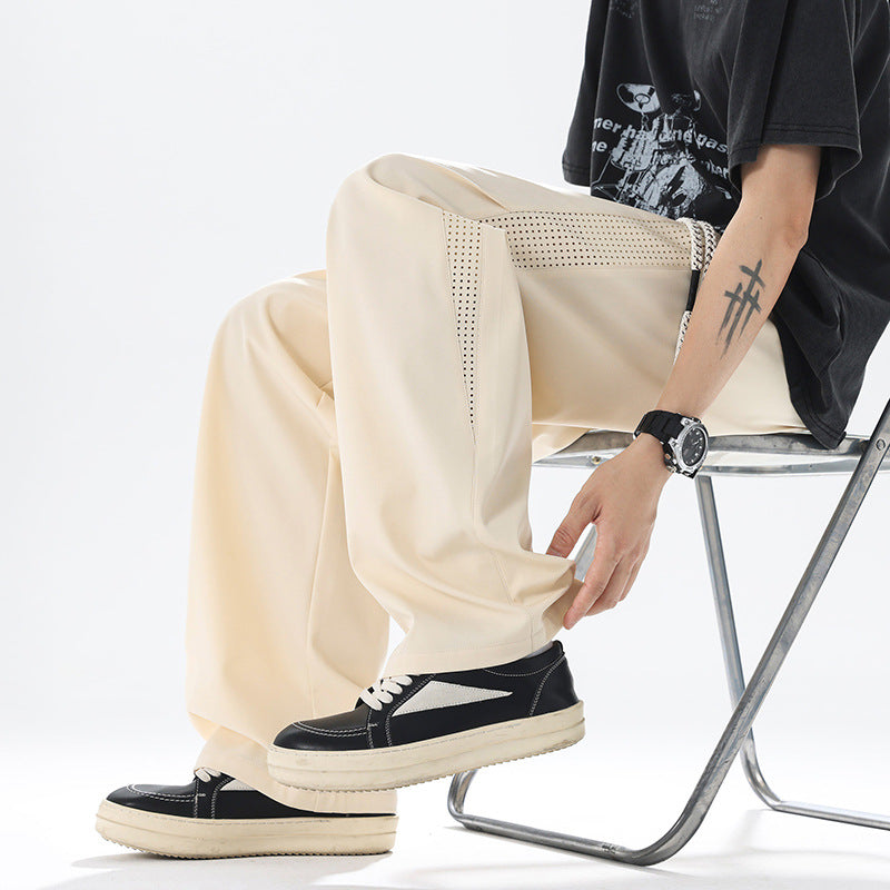 Herren Sportliche Freizeithose mit atmungsaktiven Einsätzen  1788279716