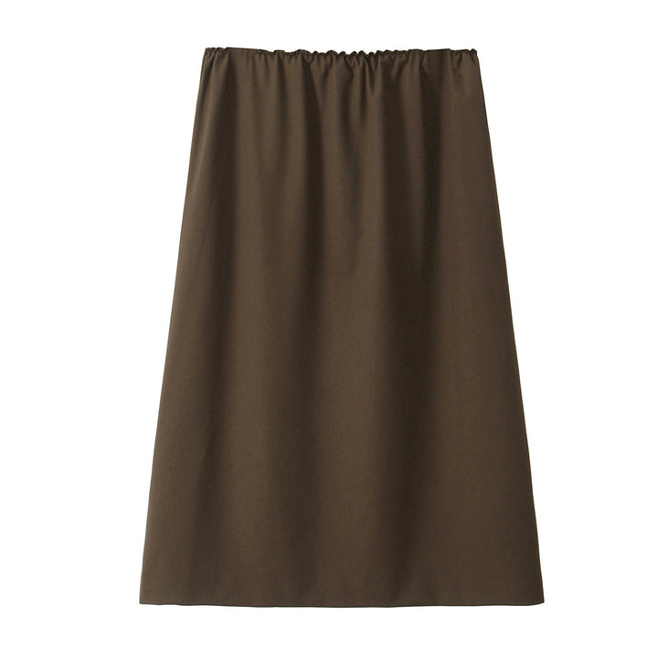 Damen A‑Linien‑Midirock mit elastischem Bund und fließender Silhouette Drune