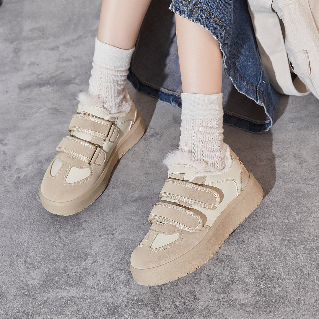 Damen Sportliche Sneakers mit innovativem Klettverschluss und hochwertiger Innenpolsterung Drune