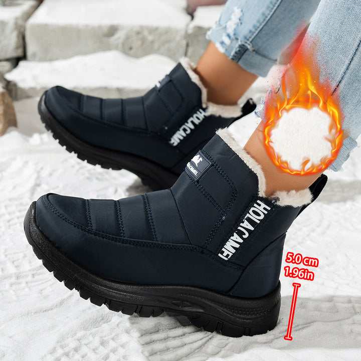 Damen Winterstiefel mit warmem Futter Drune
