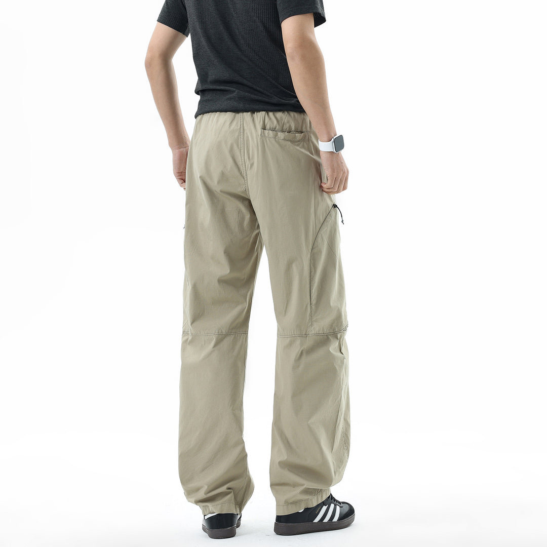 Herren Reise‑Cargo‑Hose mit Elastikbund, Kordelzug und Belüftungspaneelen Drune