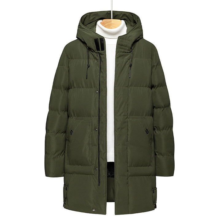 Damen Winter Outdoor-Pufferjacke mit Kapuze Drune