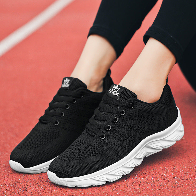 Unisex nan ultraleichter Strick-Sneaker mit dämpfender Schaumsohle und elastischem Obermaterial Drune