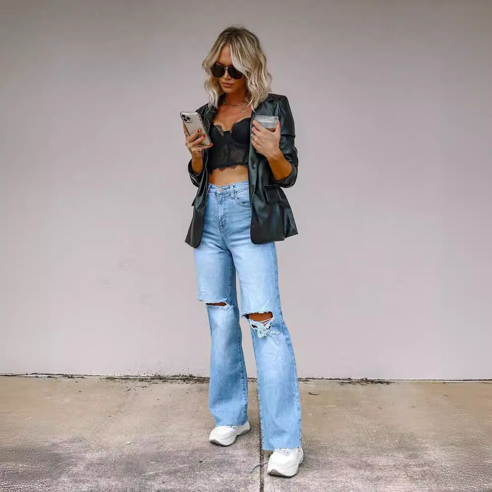 Damen Urbaner, lässiger Blazer Drune