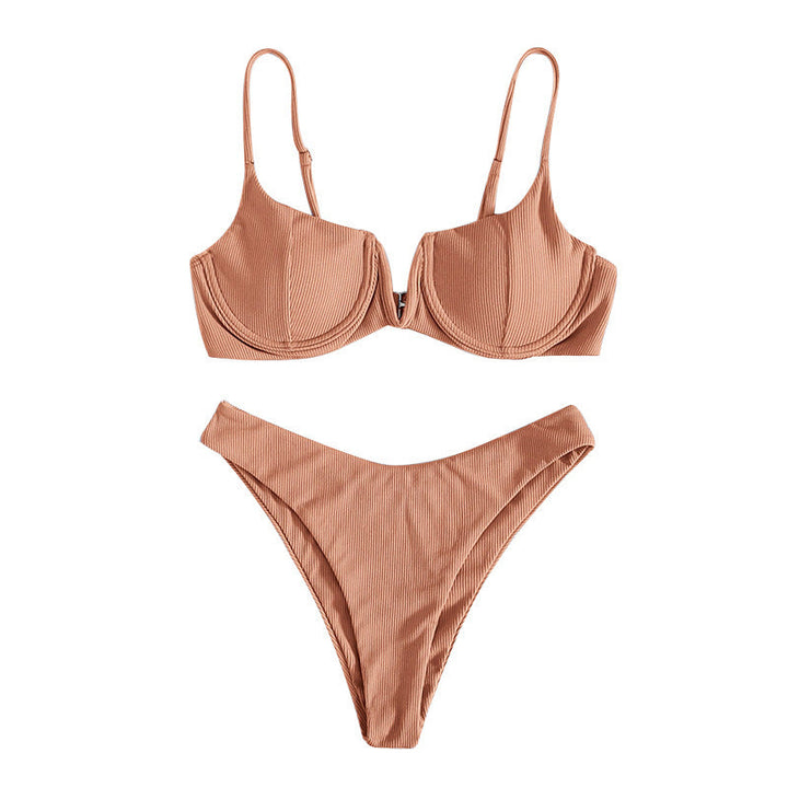 Damen Push-Up Bikini-Set mit verstellbaren Trägern Drune