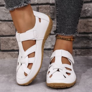 Damen Komfortable Freizeitschuhe mit verstellbarem Riemen Drune