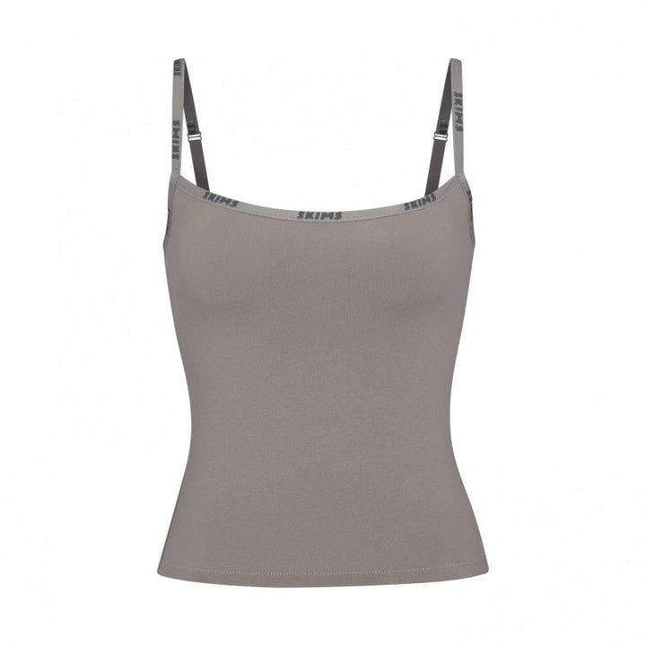 Damen verstellbare Träger Basic Top Drune