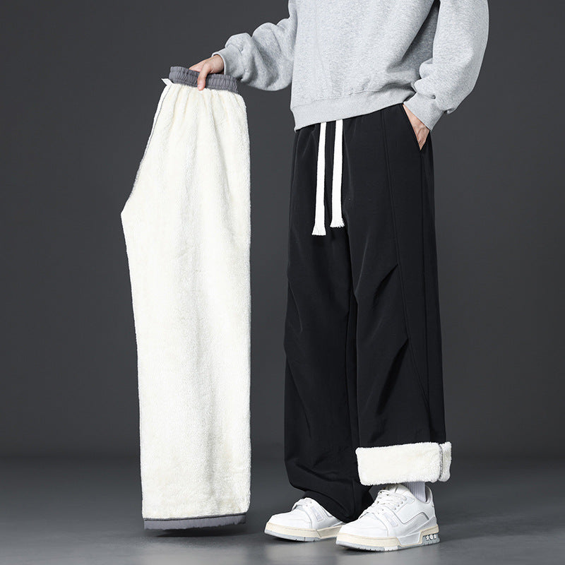 Herren Bequeme Fleece Jogginghose