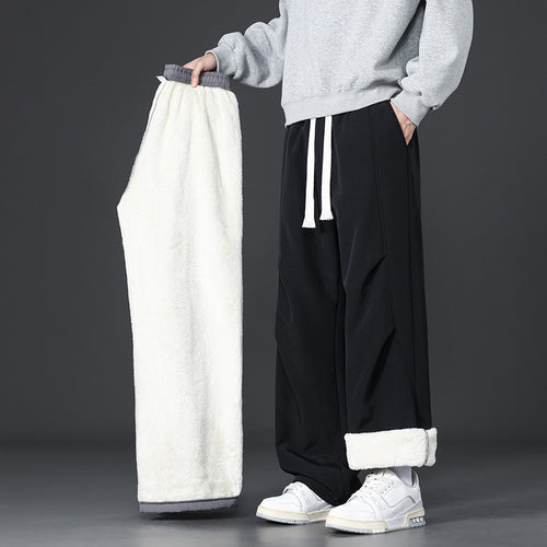 Herren Bequeme Fleece Jogginghose