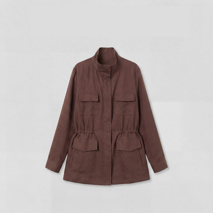 Damen Urban Chic Utility Jacket Drune