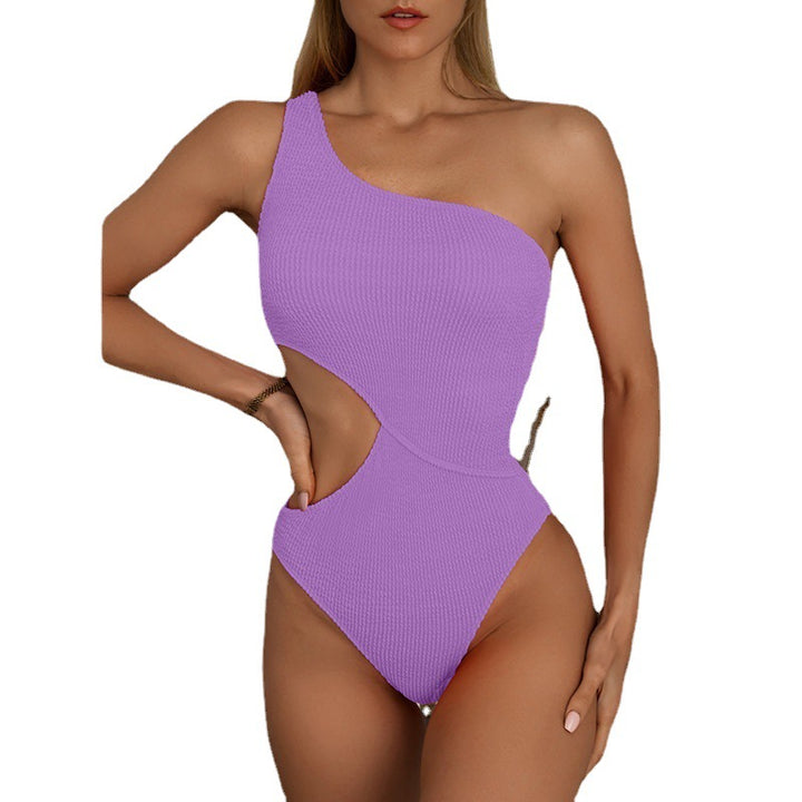 Damen Einseitiger Badeanzug mit raffiniertem Cut-Out Drune