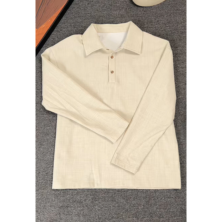 Damen Modisches Langarm-Polohemd Drune